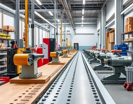 Оптимизация сменной линии через простые безинструментальные фиксирования для малого цеха