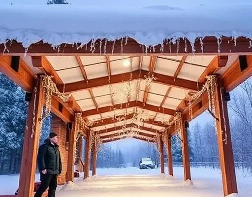 Оптимизация гирлянды снегозадержания и мембраны под кровлей для прироста годовой продуктивности crews